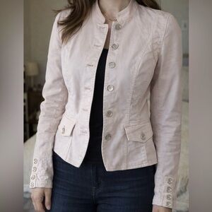 White House Black Market Light Pink Blazer